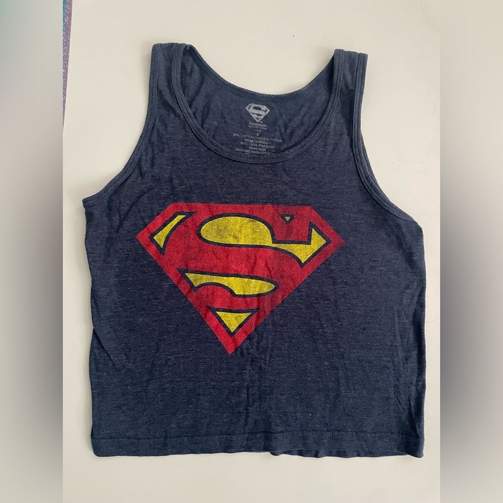Women’s Superman Tank Top Size Small